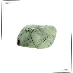 Photo d'une Prehnite sur fond blanc